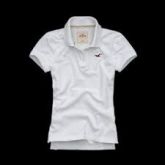 Blusa Feminina  Gola Polo Hollister Branca (p)